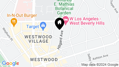 Map of 969 Hilgard Avenue 403, Los Angeles CA, 90024