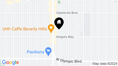 Map of 261 S Reeves Dr Unit: 104, Beverly Hills CA, 90212
