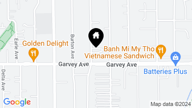 Map of 3026 Bartlett Avenue 2, Rosemead CA, 91770