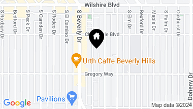 Map of 236 S Reeves DR, BEVERLY HILLS CA, 90212