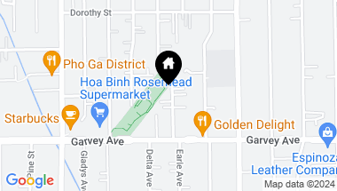Map of 3109 Earle Avenue, Rosemead CA, 91770