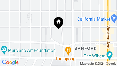 Map of 525 S Van Ness Avenue, Los Angeles CA, 90020
