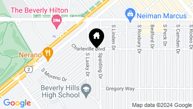 Map of 211 S SPALDING DR Unit: N106, BEVERLY HILLS CA, 90212