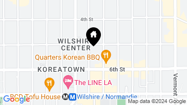 Map of 514 S Mariposa Ave, Los Angeles CA, 90020