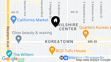 Map of 525 S Ardmore Avenue 247, Los Angeles CA, 90020