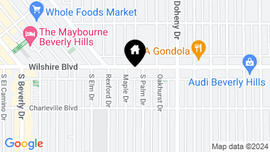 Map of 9200 Wilshire Boulevard 502E, Beverly Hills CA, 90212