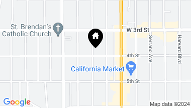 Map of 356 st Andrews Pl Unit: 4343-E, Los Angeles CA, 90020