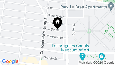 Map of 6136 W 5th Street, Los Angeles CA, 90048