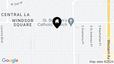 Map of 333 Westminster Avenue 406, Los Angeles CA, 90020