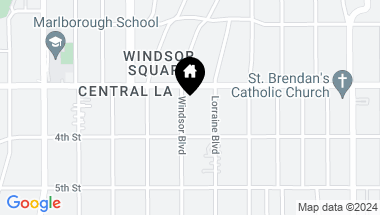 Map of 326 S Windsor Blvd, Los Angeles CA, 90020