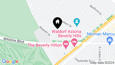 Map of 613 Trenton Dr, Beverly Hills CA, 90210