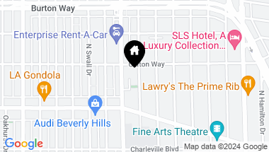 Map of 159 N Arnaz Drive, Beverly Hills CA, 90211