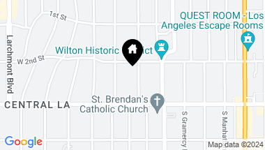 Map of 221 S Van Ness Avenue, Los Angeles CA, 90004