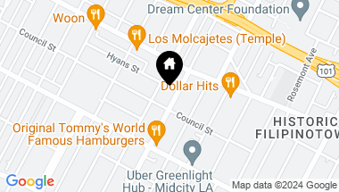 Map of 215 N RAMPART Boulevard, Los Angeles CA, 90026