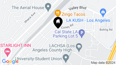 Map of 5213 Bohlig Road, Los Angeles CA, 90032
