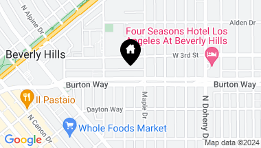 Map of 9249 Burton Way Unit: 301, Beverly Hills CA, 90210