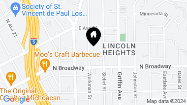 Map of 2432 Workman ST, LINCOLN HEIGHTS CA, 90031