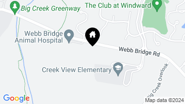 Map of 3973 Webb Bridge Road, Alpharetta GA, 30005