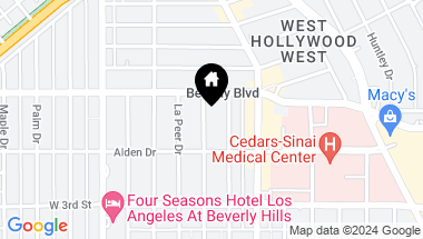 Map of 132 N Swall DR Unit: 201, LOS ANGELES CA, 90048