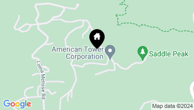 Map of 0 W Saddle Peak, Malibu CA, 90265