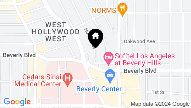 Map of 320 HUNTLEY Drive, West Hollywood CA, 90048