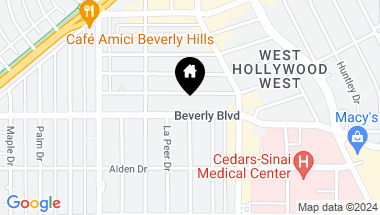 Map of 8899 BEVERLY BLVD Unit: 7BE, WEST HOLLYWOOD CA, 90048
