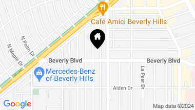 Map of 430 N Oakhurst Drive 106, Beverly Hills CA, 90210