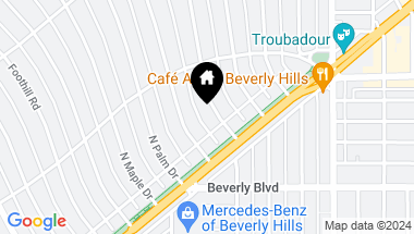 Map of 511 N Arden Dr, Beverly Hills CA, 90210