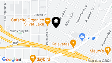 Map of 3522 Bellevue AVE, LOS ANGELES CA, 90026