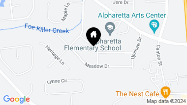 Map of 176 Kenneth Drive, Alpharetta GA, 30009