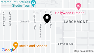 Map of 570 N IRVING Boulevard, Los Angeles CA, 90004