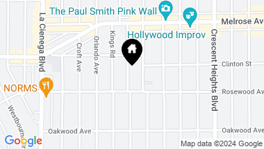 Map of 528 N Flores ST Unit: 103, WEST HOLLYWOOD CA, 90048