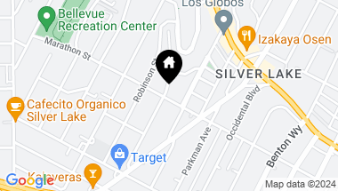 Map of 802 N Dillon St, Los Angeles CA, 90026