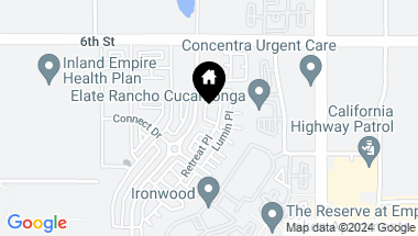 Map of 11022 Sunshade Drive, Rancho Cucamonga CA, 91730