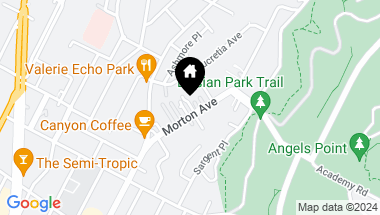 Map of 1665 Morton Ave, Los Angeles CA, 90026