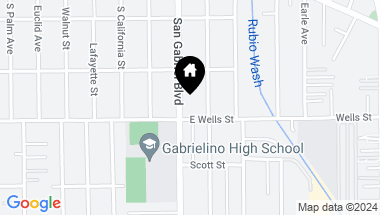 Map of 1232 S San Gabriel Boulevard, San Gabriel CA, 91776