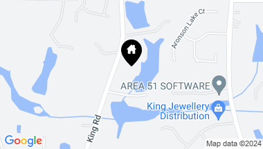 Map of 12405 King Road, Roswell GA, 30075