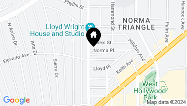 Map of 818 N Doheny Dr Unit: 306, West Hollywood CA, 90069