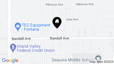 Map of 0 Charles Street, Fontana CA, 92335