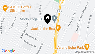 Map of 2311 Effie Street, Los Angeles CA, 90026