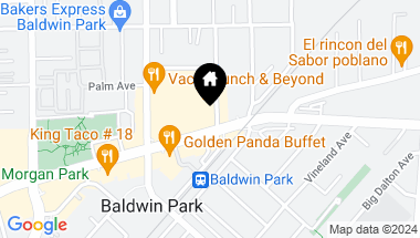 Map of 14521 Ramona, Baldwin Park CA, 91706