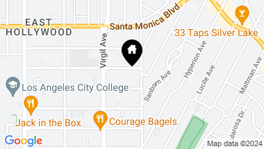 Map of 4212 Lockwood Ave, Los Angeles CA, 90029