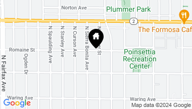 Map of 943 N Gardner St, West Hollywood CA, 90046