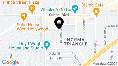 Map of 9006 Phyllis Avenue, West Hollywood CA, 90069