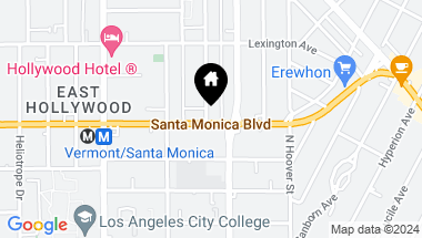 Map of 4545 Santa Monica Blvd, Los Angeles CA, 90029