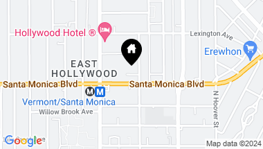 Map of 1115 N Madison AVE, LOS ANGELES CA, 90029