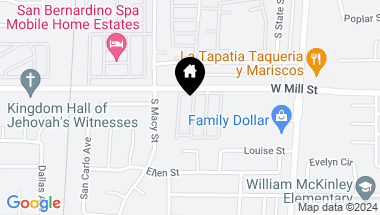 Map of 2250 W. Mill Street 5, Colton CA, 92324