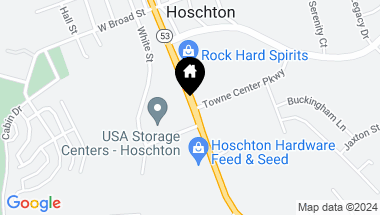 Map of 7012 Dove Point Lane, Hoschton GA, 30548