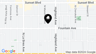 Map of 1303 N Citrus AVE, LOS ANGELES CA, 90028