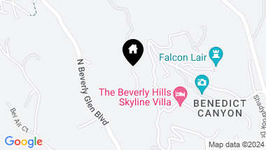Map of 1441 Angelo DR, BEVERLY HILLS CA, 90210